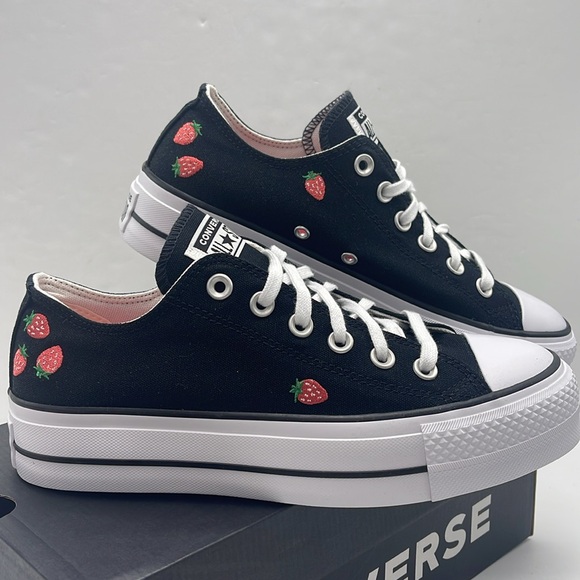 Converse WMNS Black Platform Sneakers A14935F
CTAS LIFT OX
BLACK/SOFT RED - Picture 7 of 16